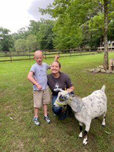Speech with goat Speech with goat